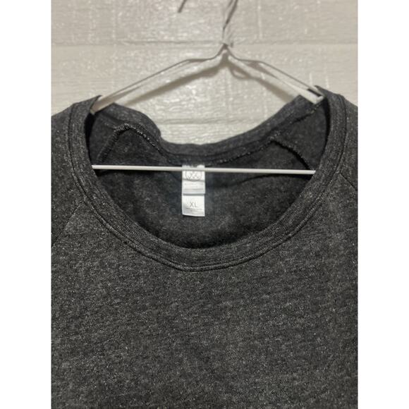 Alternative Men's Champ Eco-Fleece Sweatshirt- Eco Black Size XL - Picture 2 of 3